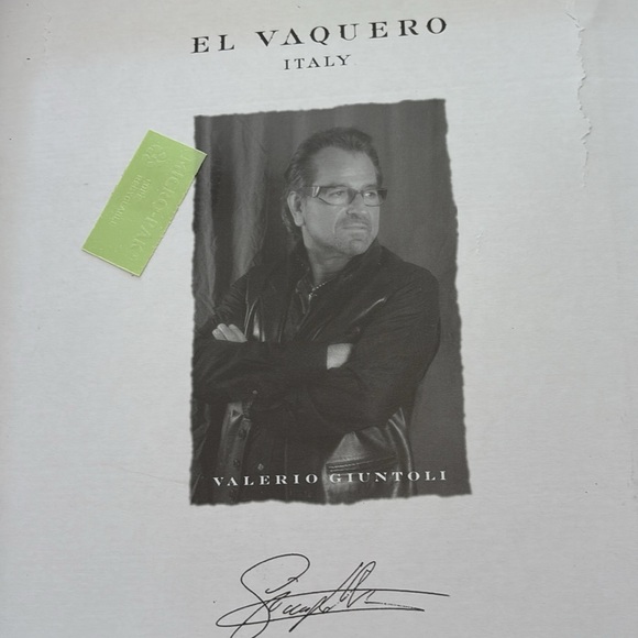 El Vaquero Italy Indio Mocc Boot NWT Freedom Flower - Picture 16 of 17